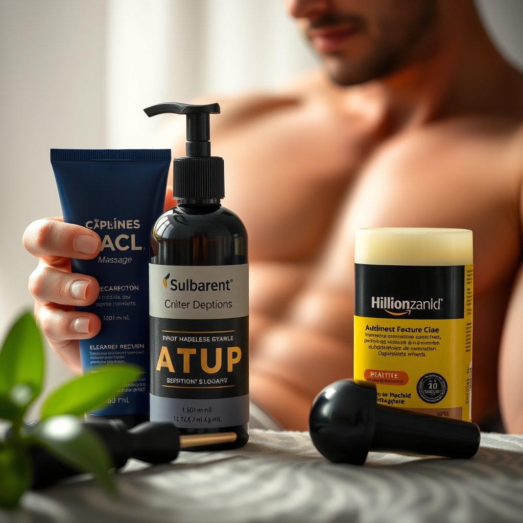 Des huiles et gels de massage pour une érection plus ferme — Les meilleurs stimulants sexuels pour hommes